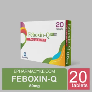FEBOXIN-Q FEBUXOSTAT 80MG TABLETS 20'S
