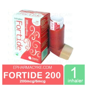 FORTIDE 200MCG BUDESONIDE/FORMOTEROL INHALER - 1'S
