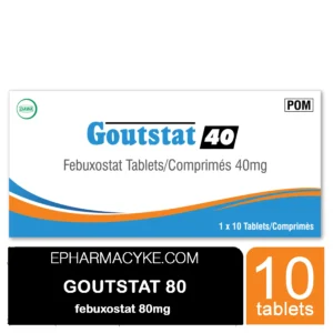 GOUTSTAT FEBUXOSTAT 40MG TABLETS 10'S