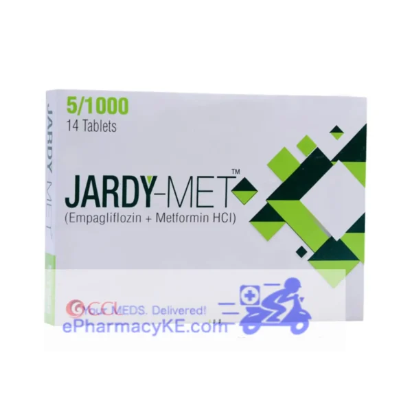 JARDYMET EMPAGLIFLOZIN 5/METFORMIN 500MG TABLETS 28'S