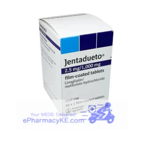 JENTADUETO 2.5/1000MG TAB 60'S