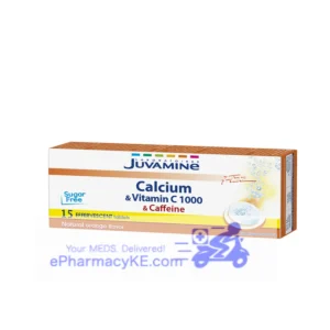 JUVAMINE  TABS CALCIUM, VITAMIN C, CAFFEINE - 15'S