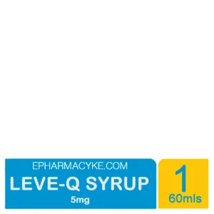 LEVE-Q LEVETIRACETAM 100MG/ML SYRUP 60ML