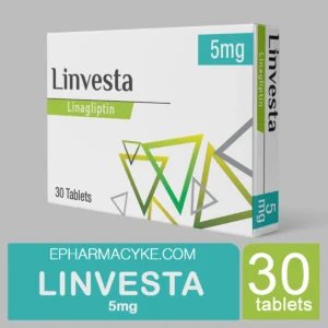 LINVESTA LINAGLIPTIN 5MG TABLETS 30'S