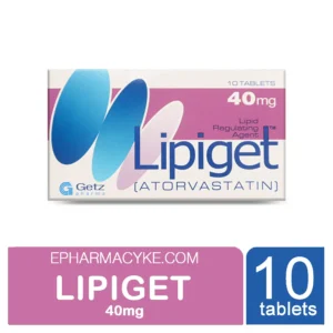 LIPIGET ATORVASTATIN 40MG - 10 TABS