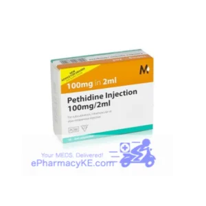 MARTINDALE PETHIDINE 100MG/2MLS INJECTION - 10'S
