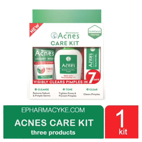ACNES TREATMENT SET (ACNES CREAMY WASH/ACNES SOOTHING TONER/SEALING GEL