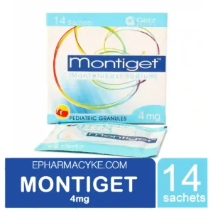 MONTIGET MONTELUKAST GRANULES 4MG - 14 SACHETS