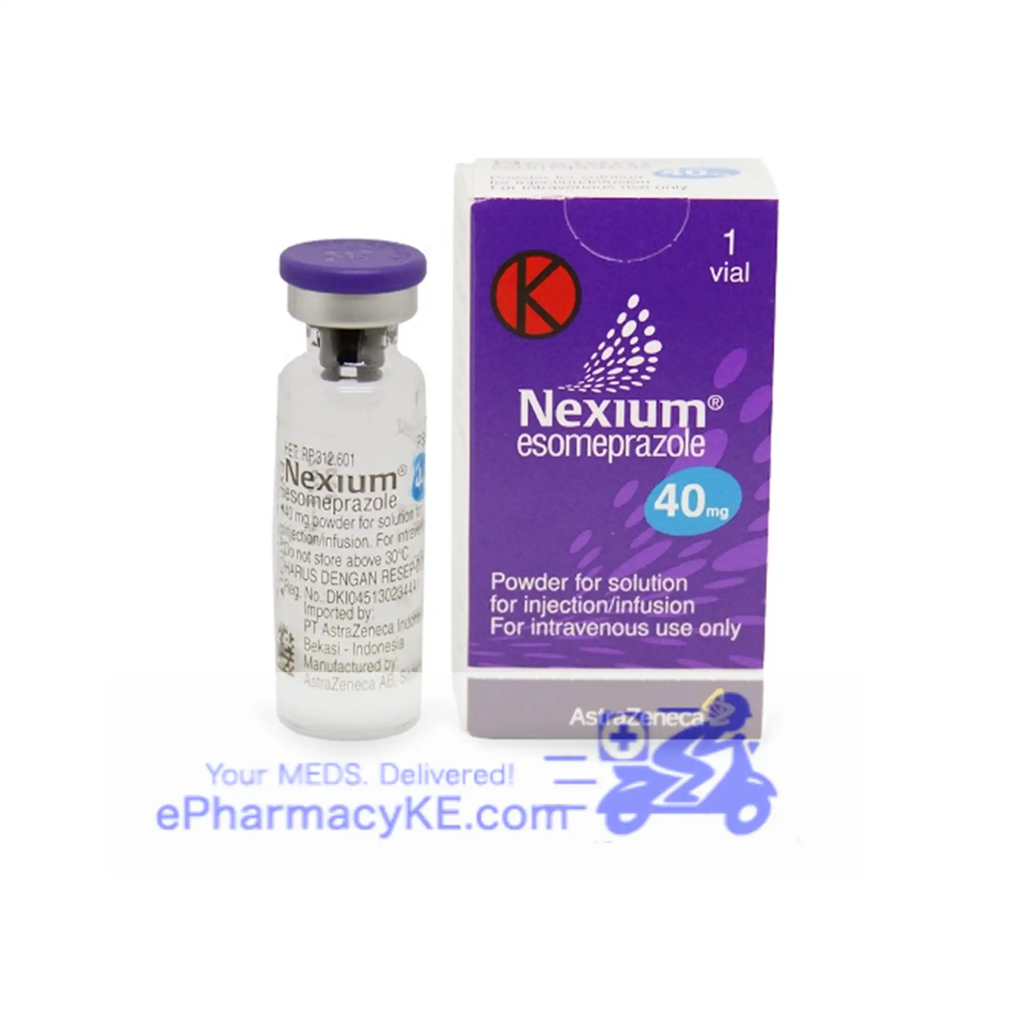 NEXIUM 40MG IV INFUSION - 10 VIALS