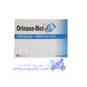 ORINASE-MET 2.0 GLIMEPRIDE 2MG/METFOMIN 500MG TABS