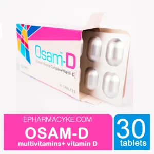 OSAM D TABS OSSEIN MINERAL COMPLEX/VIT D - 30'S