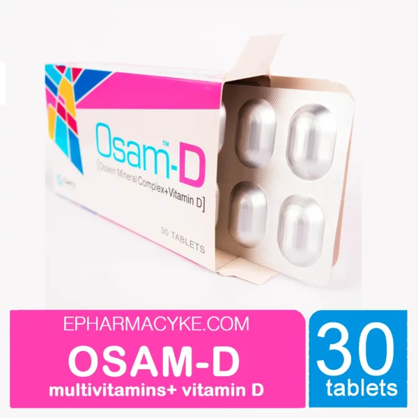 OSAM D TABS OSSEIN MINERAL COMPLEX/VIT D - 30'S