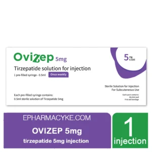 OVIZEP 5MG INJECTION (1 X 0.5ML) TIRZEPATIDE SOLUTION FOR INJECTION