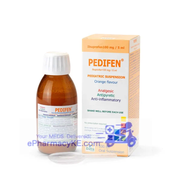 PEDIFEN IBUPROFEN SYRUP 100ML