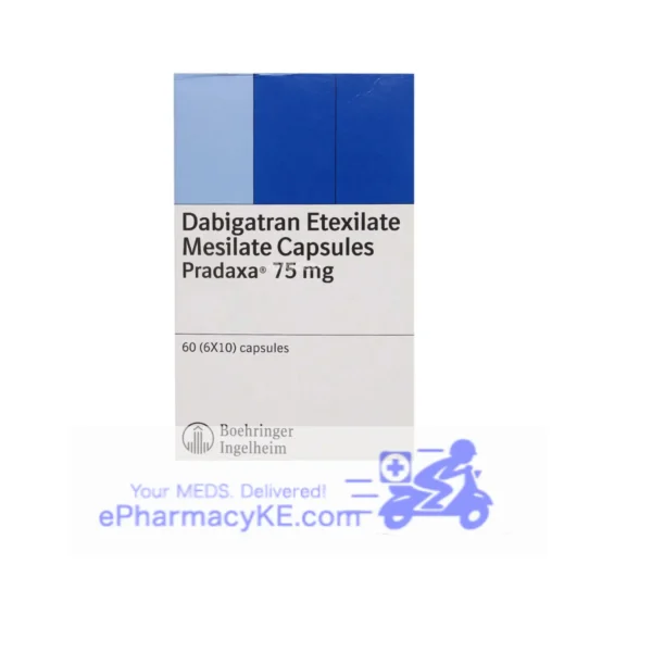 PRADAXA 75MG DABIGATRAN 75MG - 60'S