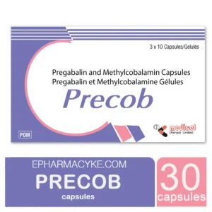 PRECOB CAPSULES – PREGABALIN & METHYLCOBALAMIN - 30 CAPS