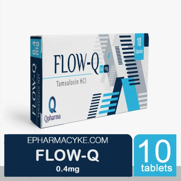FLOW-Q CAPSULES TAMSULOSIN 0.4MG 10'S