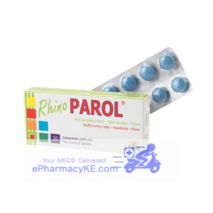 RHINOPAROL 650/10/4MG TABS 20'S