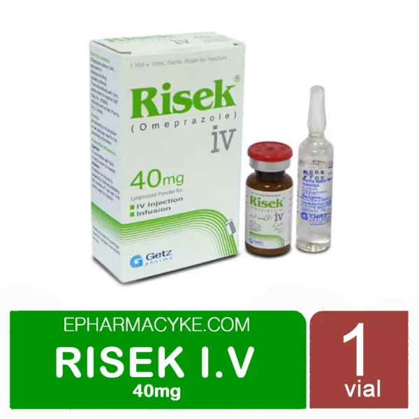 RISEK IV OMEPRAZOLE 40MG - 1'S