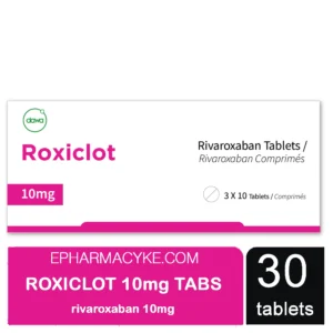 ROXICLOT RIVAROXABAN 10MG TABLETS (3 X 10’S)