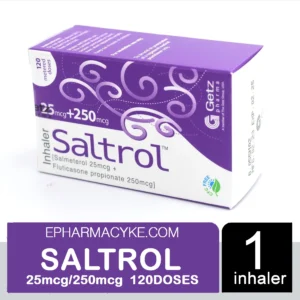 SALTROL 25/250 INHALER SALMETROL 25MCG/FLUTICASONE 250MCG - 1'S