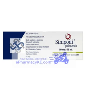 SIMPONI GOLIMUMAB  50MG INJECTION 0.5ML