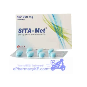 SITA-MET 50/1000 SITAGLIPTIN 50MG/METFORMIN 1G TABLETS 14'S