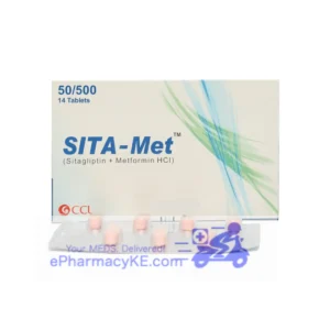 SITA-MET 50/500 SITAGLIPTIN 50MG/METFORMIN 500MG TABLETS 14'S