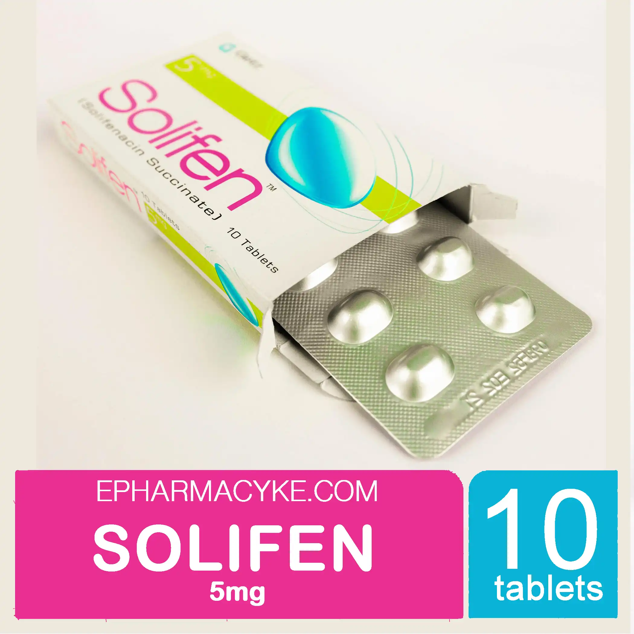 SOLIFEN TAB SOLIFENACIN 5MG - 10'S