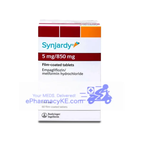 SYNJARDY 5/850MG TABS 60'S