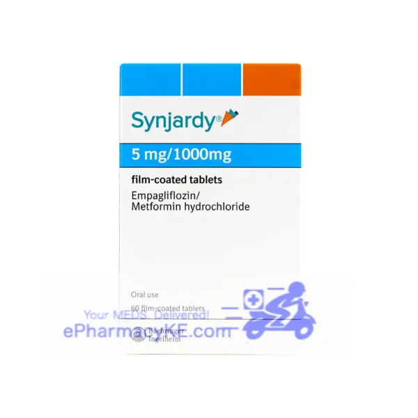 SYNJARDY 5/1000MG TABS 60'S