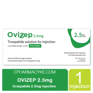 OVIZEP 2.5MG INJECTION (1 X 0.5ML) TIRZEPATIDE SOLUTION FOR INJECTION
