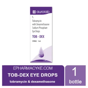 TOB-DEX TOBRAMYCIN & DEXAMETHASONE EYE DROPS (5ML)