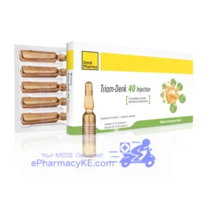 TRIAM-DENK TRIAMCINOLONE 40MG INJECTION - 10 AMPS