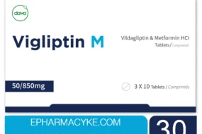VIGLIPTIN M 50/850 VILDAGLIPTIN 50MG/METFORMIN 850MG TABLETS 30'S