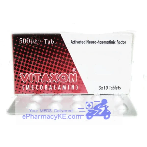 VITAXON MECOBALAMIN 500MCG TABLETS 30'S