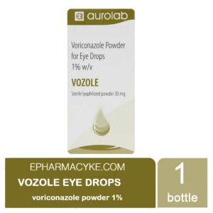 VOZOLE VORICONAZOLE EYE DROPS 1% W/V (30MG STERILE LYOPHILIZED POWDER)