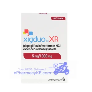 XIGDUO XR DAPAGLIFLOZIN 5mg/METFORMIN 1000mg TABS 60'S