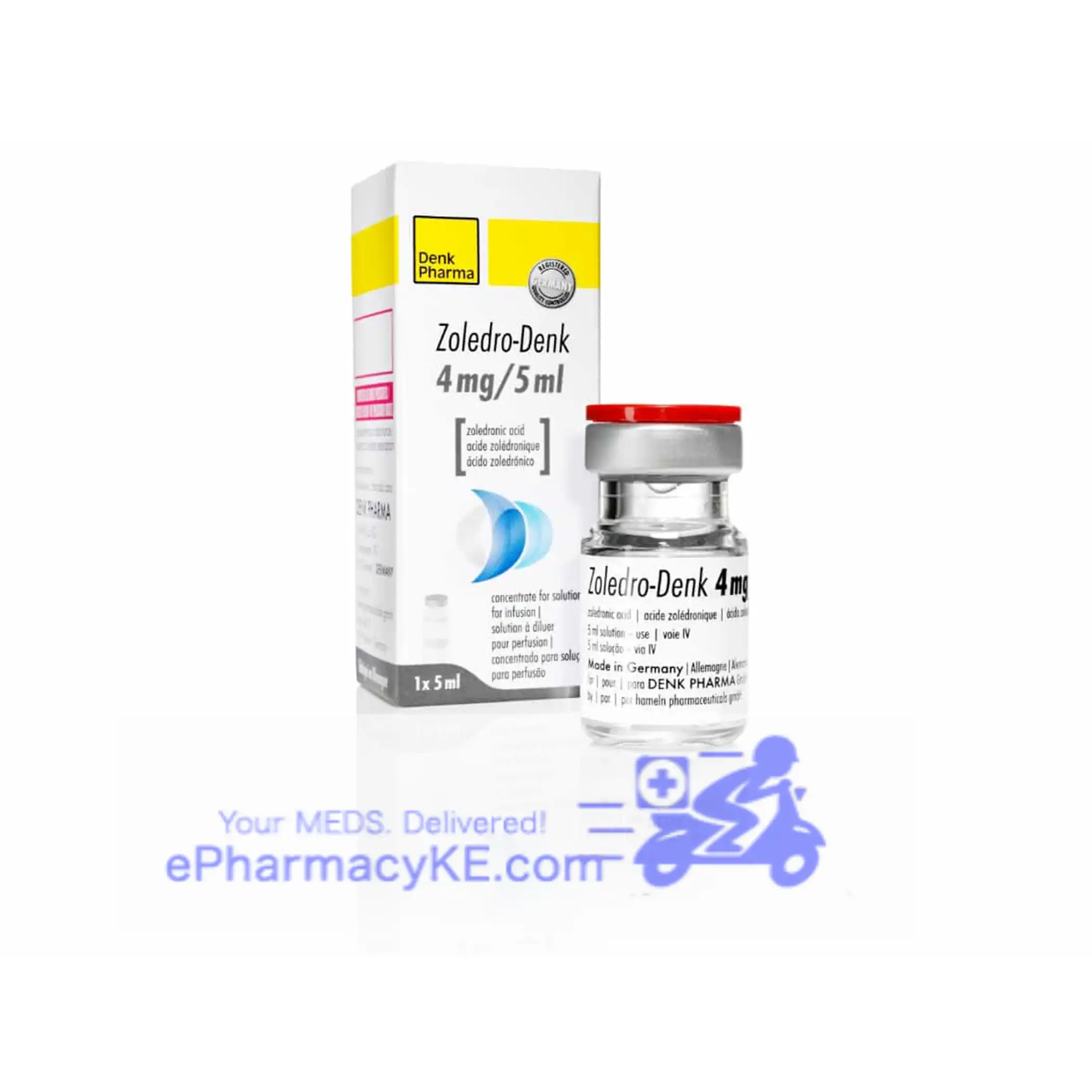 ZOLEDRO-DENK 4MG/5ML VIAL1X5ML