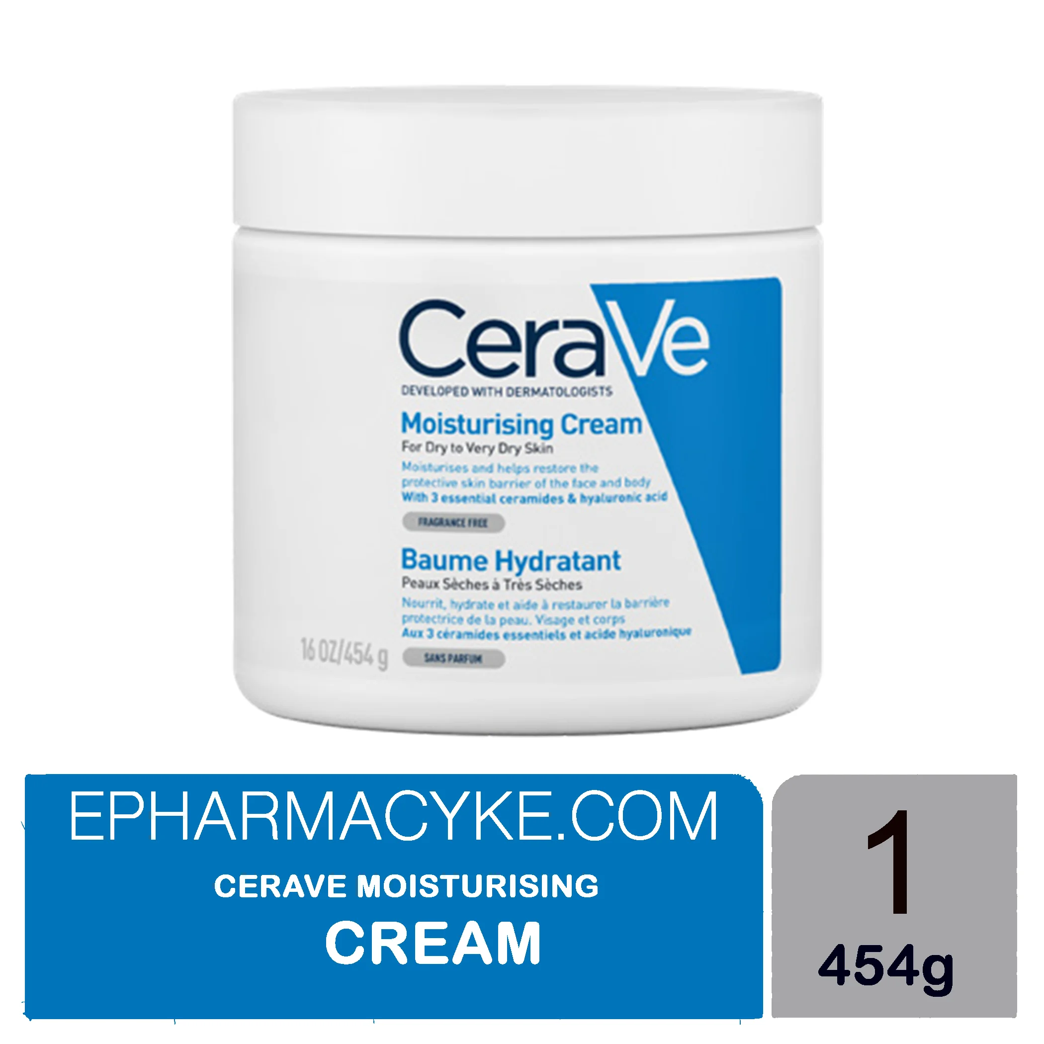 CERAVE MOISTURIZING CREAM 454G