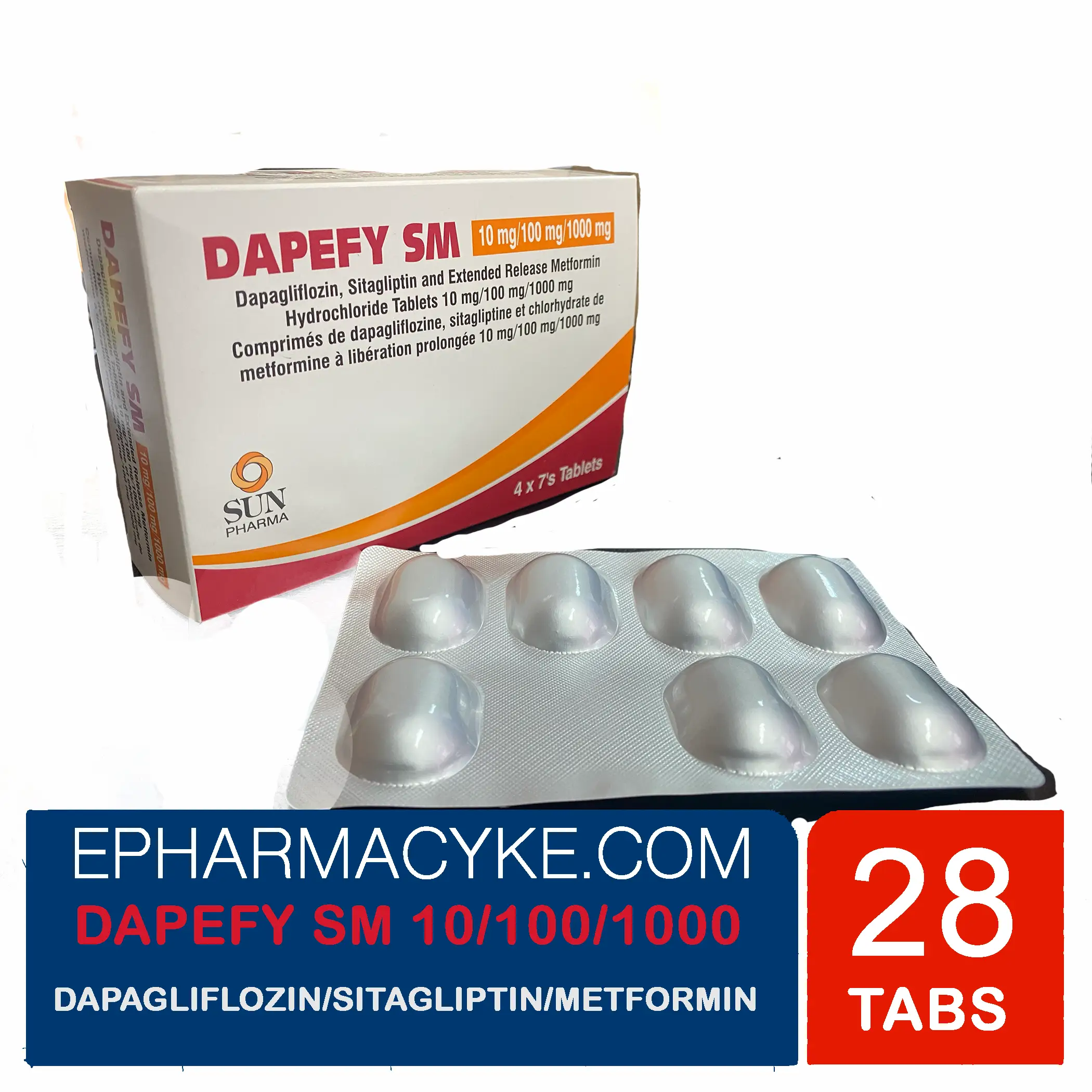 DAPEFY SM 10/100/1000 - 28 TABS