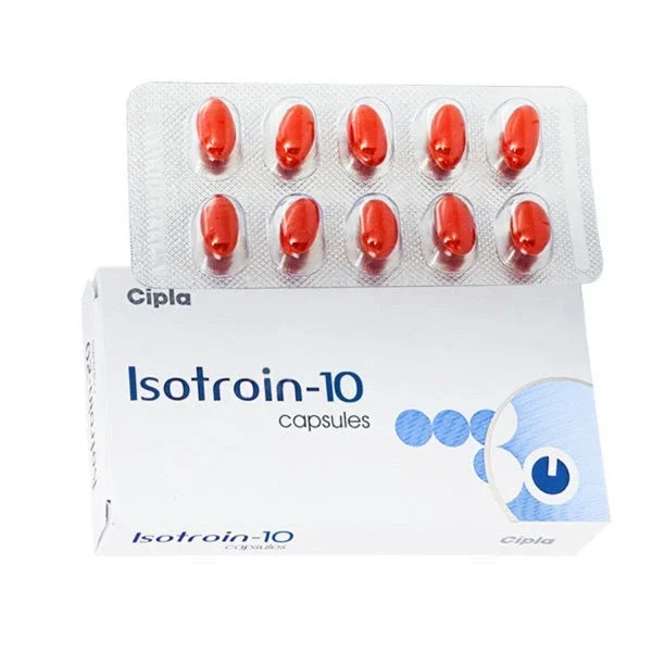 ISOTROIN 10MG (ISOTRETINOIN 10MG) - 30 CAPSULES