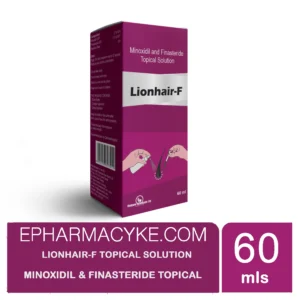 LIONHAIR-F HAIR GROWTH - MINOXIDIL/FINASTERIDE SOLUTION - 60MLS