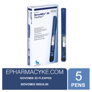 NOVOMIX 30 INSULIN PREFILLED FLEXPEN - 5 PENS