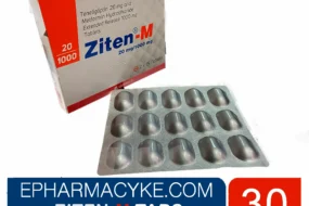 ZITEN-M 20/1000 TENELIGLIPTIN/METFORMIN - 30 TABS